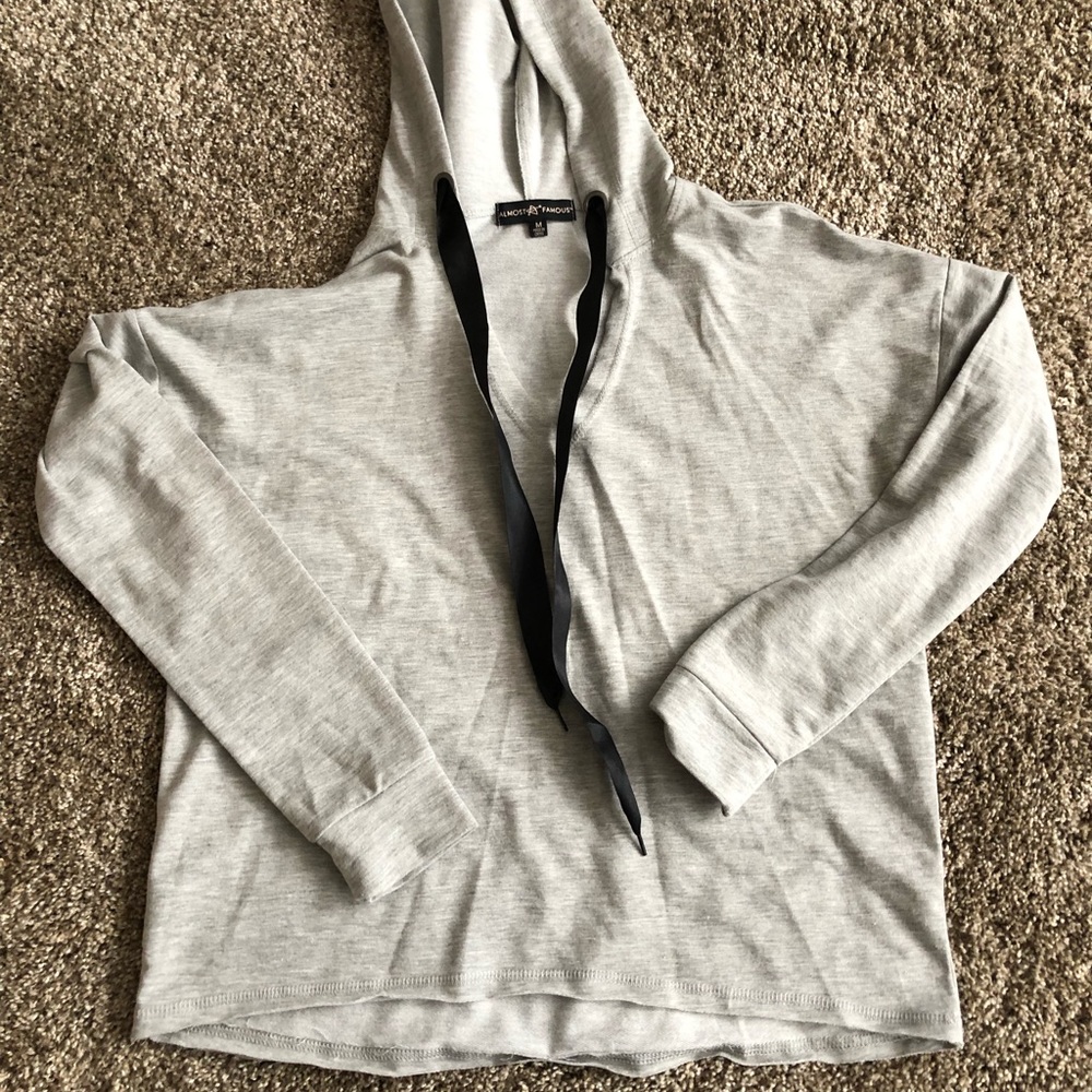 Almost Famous gray hoodie!